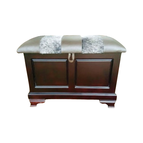 2 Panel Nguni & Leather Kist