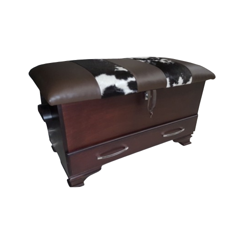 1 Drawer Nguni & Leather Kist